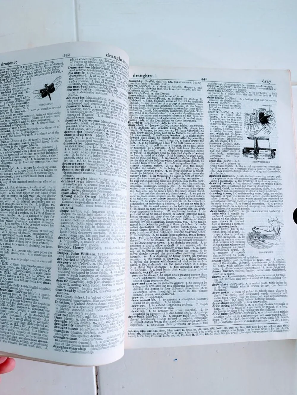 1968 Webster's New World Dictionary of the American Language College Edition HC